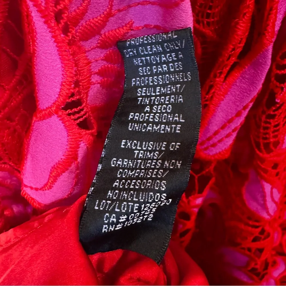 ML Monique Lhuillier Off the Shoulder Dress Size 12 - Picture 9 of 11